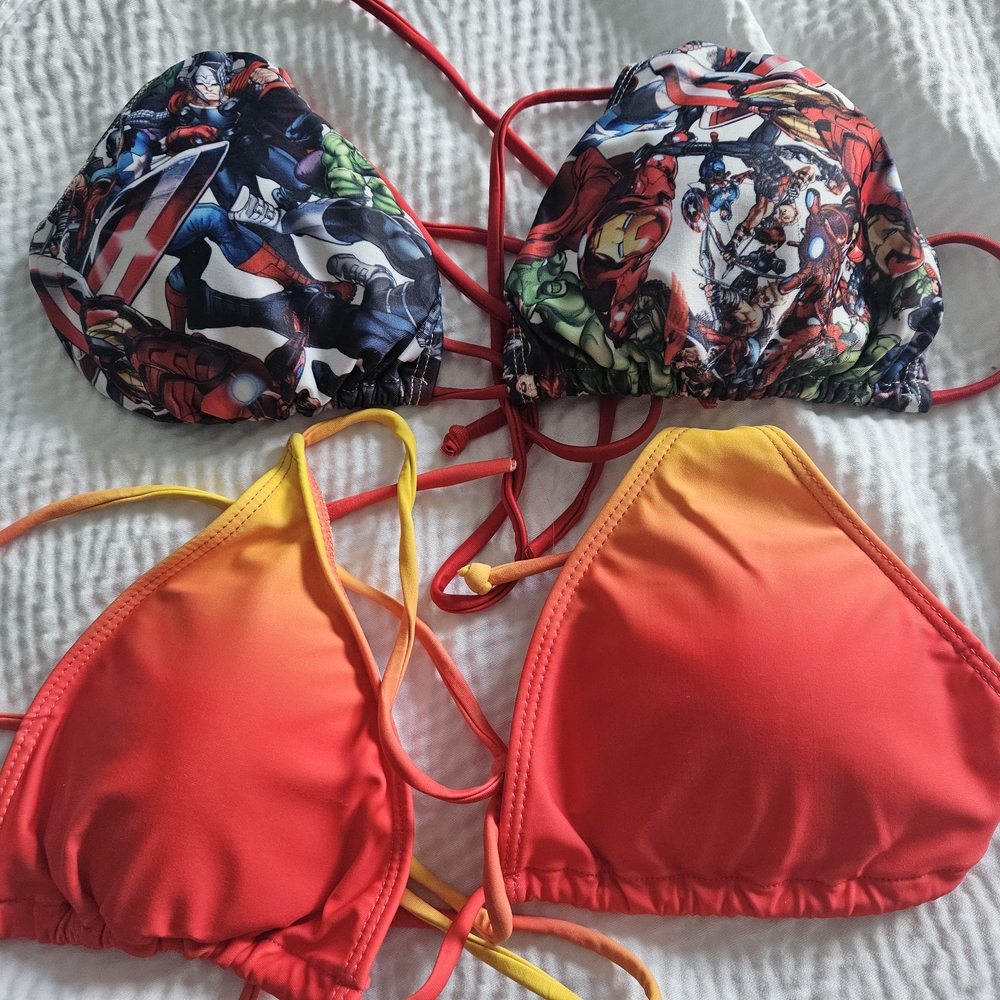 Marvel Superheroes Bikini Top Set